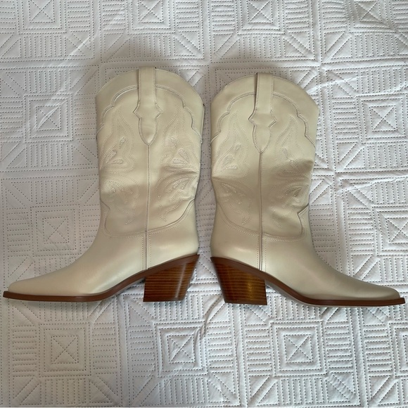 Bibi Lou Anthropologie Western Boots Size 39 - Picture 7 of 10